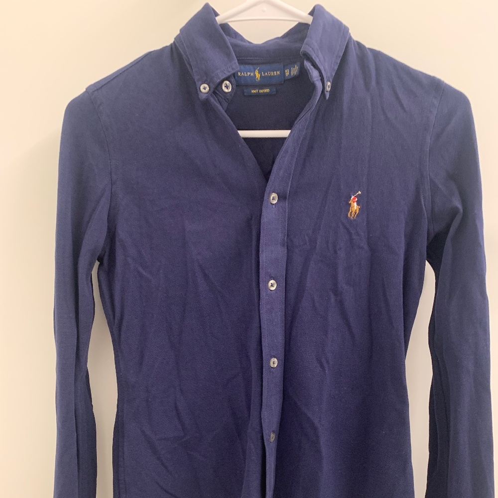 Ralph Lauren knit oxford shirt